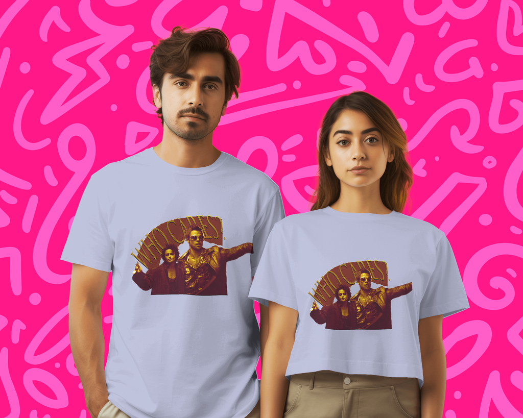 T-shirt/ Tyler-Marla (Fight club) /LM-02/Unisex
